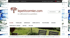 Desktop Screenshot of lepetitcormier.com