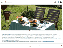 Tablet Screenshot of lepetitcormier.com